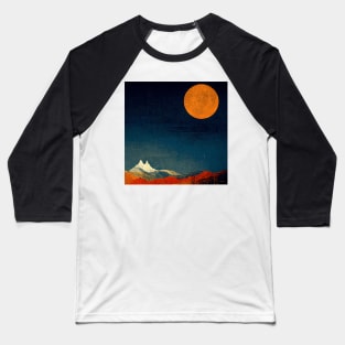 Moonlight Night Baseball T-Shirt